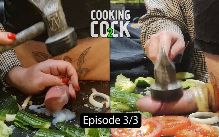SinfulCat: CBT. Extreme Schwanz- Und Harnrã¶hren-qual in Der Küche! Schwanz Kochen 2....