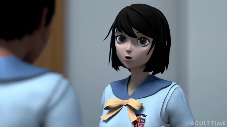 Hentai Sex School: Hentai sex College Episode 8 - Bffs mit dicken titten üben zusammen scissoring...