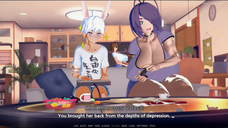 NSFWOtaku: เกมเฮนไต -เฮนไตกระต่ายฮีโร่ทํางานนอกเวลาเล่นแอนิเมชั่นเล่นเกมเย็ด