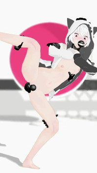 Azumaim loki hentai mmd 3 boyutlu beyaz saç rengi düzenleme smixix