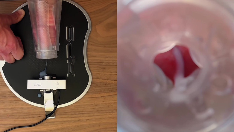 NakedFoxx: デュアルカムフレッシュライトファックと激しいオーガズム:エピック射精爆破の内部!