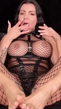 Amandha Fox, fétichisme des pieds