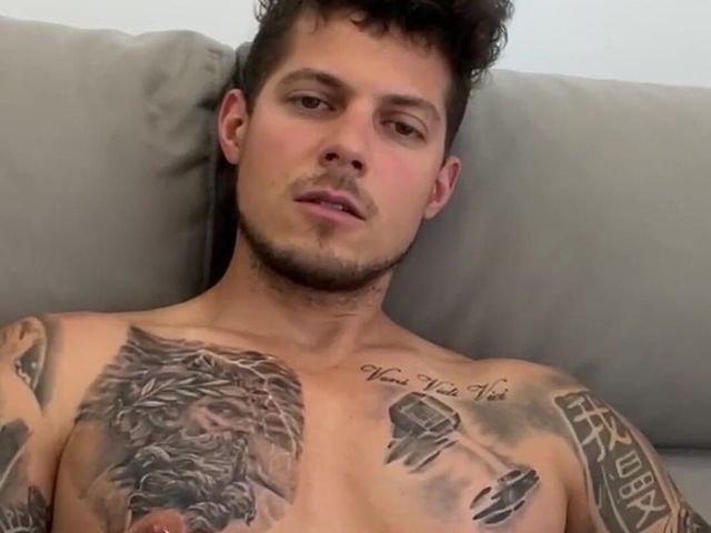 Unexpected Control Cum with My Mind (Boy gym)