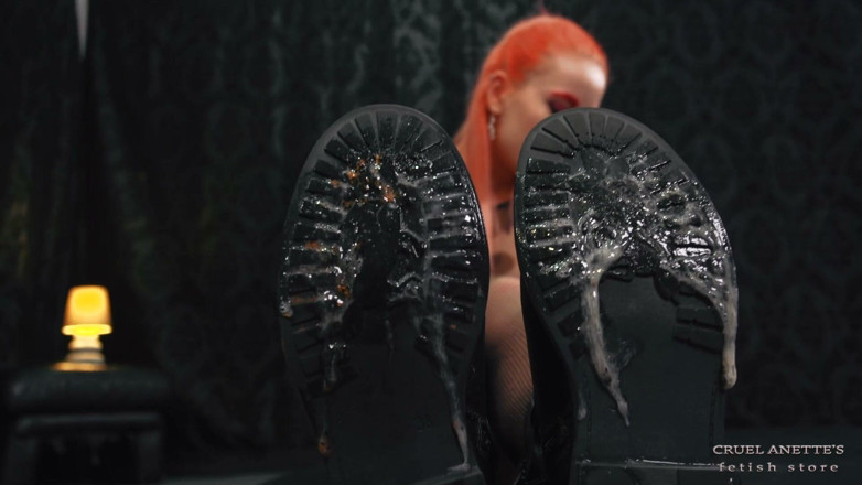 Cruel Anettes fetish world: POV - You Must Lick the Dirty Spit