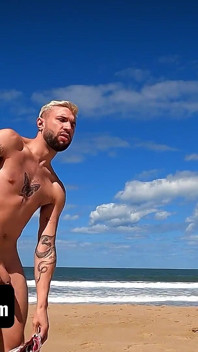 Dragon Rojo and El Aleman's Hardcore Beach Encounter with Monster BBC