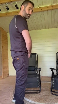 Wanking While Gardening