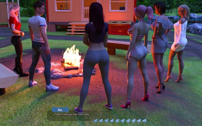 3D cartoon porn: Pomáhám hotties 36: Přiznání k táboráku - Životní příběhy pod hvězdami
