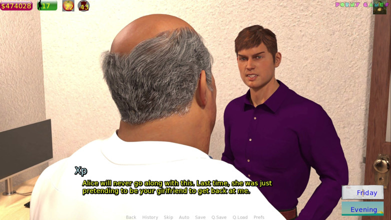 Porny Games: Alice yavaş oyunlarla harikalar diyarında - otobüste eğleniyor 10