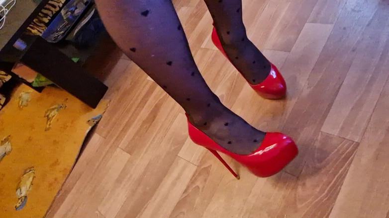 Milosbroz: Sexy Trio of High Heels, I Secretly Walk in Their...