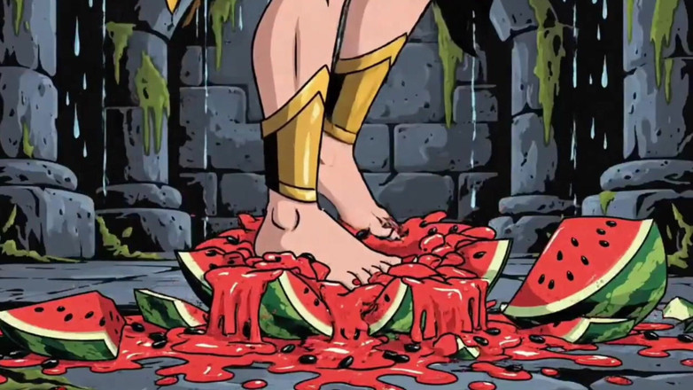 Octopussy Lovers Club: Exclusivo! Asmr Food Fetish Crash Compilação Cartoon. Desenho animado de...