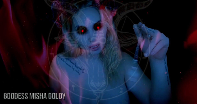 Goddess Misha Goldy: Feel the bliss that I give you and give in...