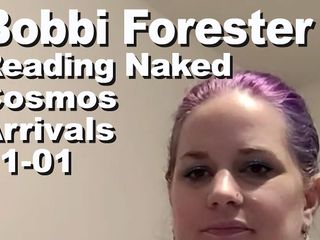 Cosmos naked readers: Bobbi Forester lendo nua o cosmos chegadas 1