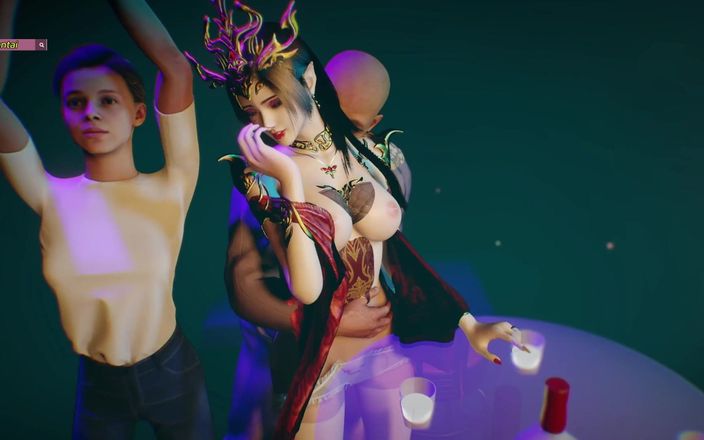 X Hentai: Большие в 3D: богиня пробуждается - 3D анимация