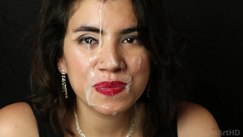 TheArtOfCum: Después de la fiesta - facial masivo