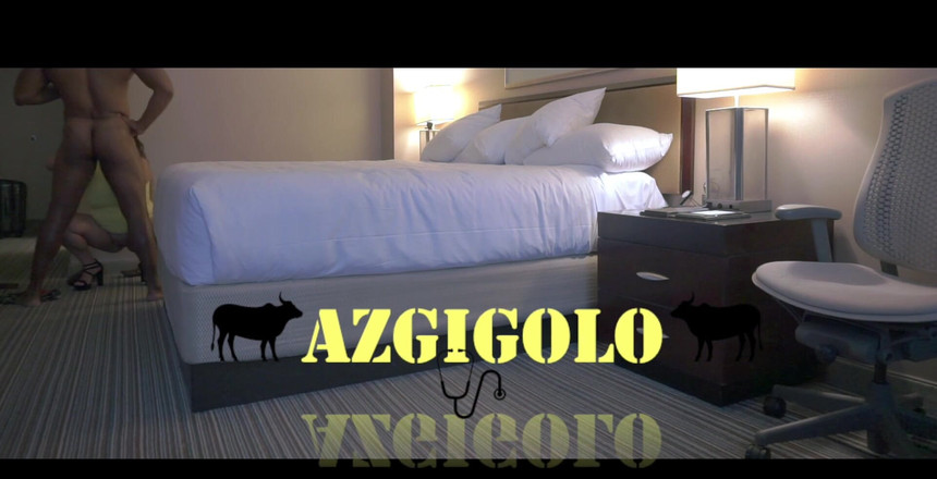 AZGIGOLO: 厚いラティーナホットワイフとの親密な出会い。