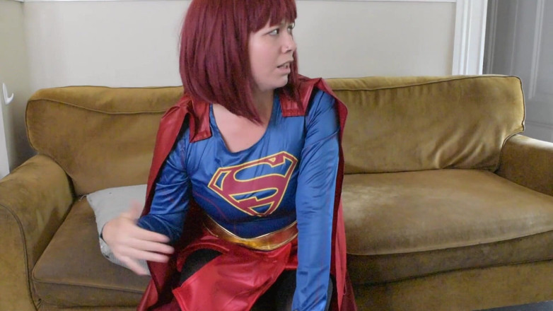 Deanna deadly: Evil supergirl melted after trying to seduce you pantyhose pov...