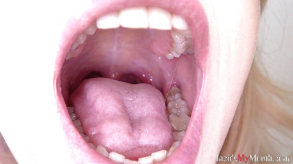 Inside My Mouth: Ústa fetiš klip s Angel Wicky fullhd - Uvnitř mých úst