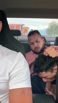 Bareback Sex, Uber Ride, Driving and Fucking