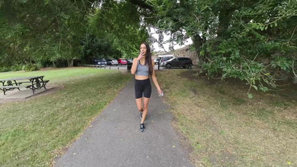 VR smokers HD-2D Videos Only: Kim Model - Walkabout