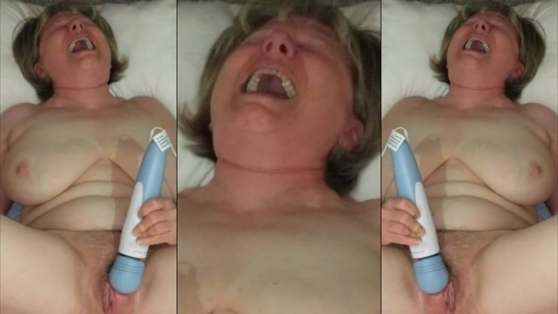 MarieRocks: Jack Hammer magic wand causes ultra-intense wet orgasm