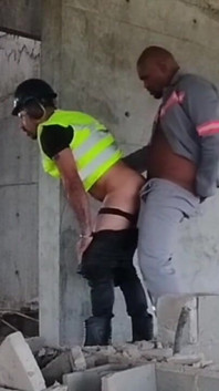 Holiday Day and Fucking Workers in Construction