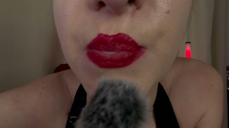 Skinny_lady69: Mouth Sounds, Wet Swallows &amp; Bubblegum Control Goddess Asmr / Chewing Fetish