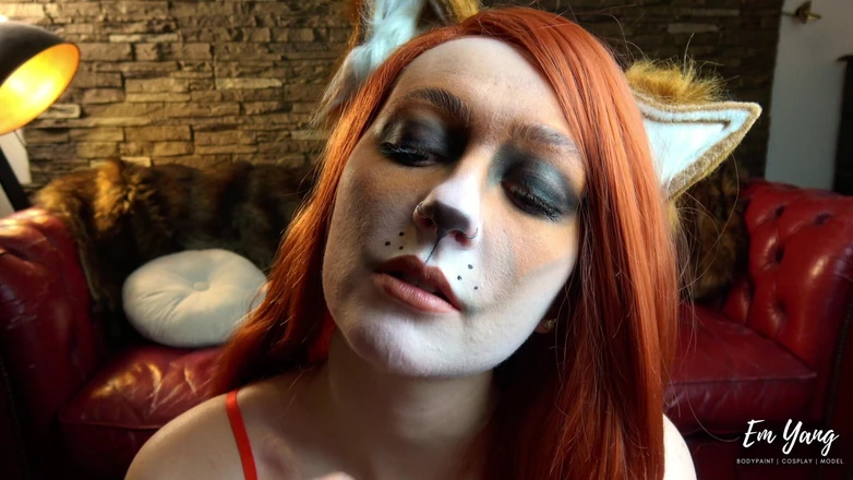 Em Yang: POV: Fox Face Paint Domination Experience
