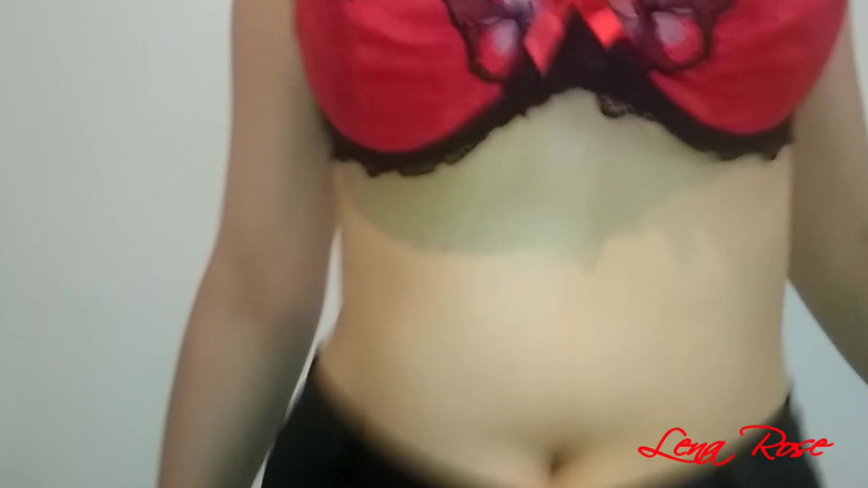 Lena Rose: Bouncing my big tits