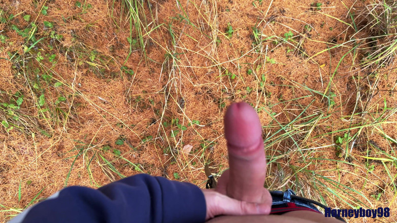 Horneyboy98: Twink Wixt En Un Día De Otoño En El Bosque...