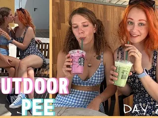 Outdoor Adventures. Day 2. in Shopping Mall with My GF