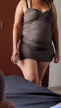 This Big Ass MILF Is a Horny Girl Who Loves to Suck My Big Black Cock