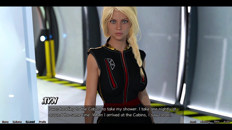 AVN Teller: Stranded in Space - Blonde Virgin Caught Me with Her Step...