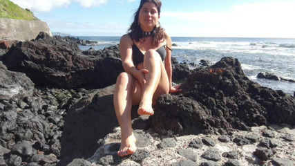 ExpressiaGirl: Vyvrcholení na nohy s odpočítáváním! barevné nehty!