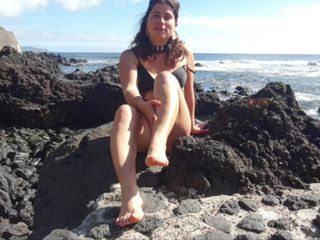 ExpressiaGirl: "Éjaculation sur mes pieds avec compte à rebours ! Ongles colorés !"