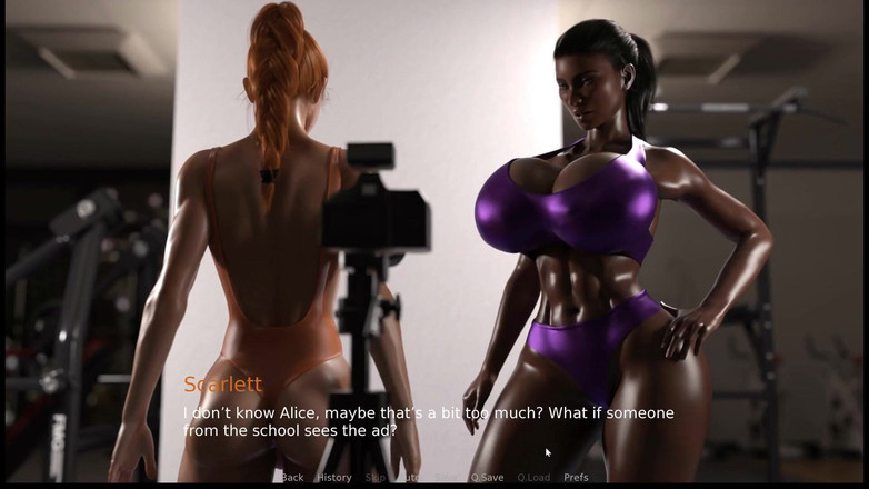 Cum in Futa: MILF-uppfödare futa ntr-spel hentai ep.11 huvudtjejen slickar rumpan på sina...