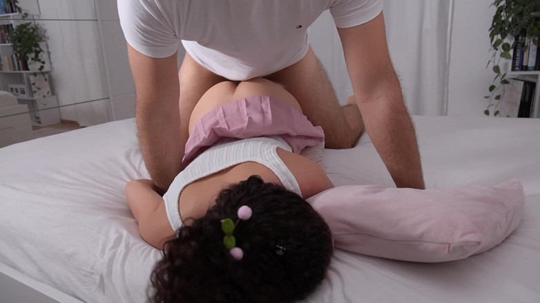 LittlePinky140: Zierlich Süße Bekommt Harten Doggystyle - Tief Bis Zum Anschlag Mit...