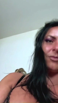 Ren bodystocking JOI POV. Stor dildotur, närbild fitta och intensiv orgasm