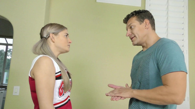 Perv Milfs n Teens: Nikki Peach Hugs The Bed As This Stud Owns Her...