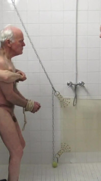 Old Slave Nuts Kicking