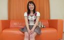 Japan Lust: Těsná kundička japonské teenagerky kape s creampie