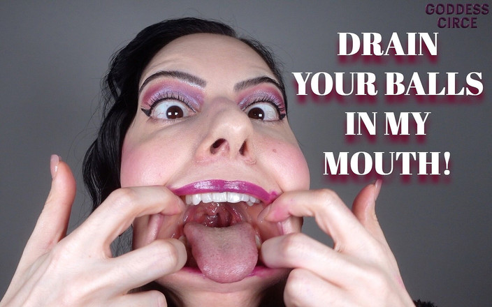 Goddess Circe: Svuota Le Palle Nella Mia Bocca (video Su Richiesta)