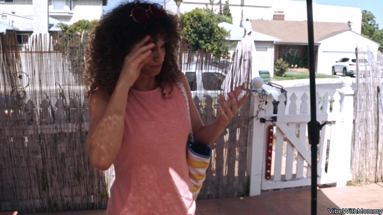 VibeWithMommy: Stepmom Fucks Her Stepson in Front of Nervous Friend