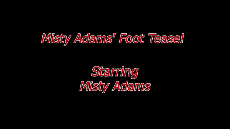 Fucked Feet: Misty Adams'ın ayağını azdırıyor!
