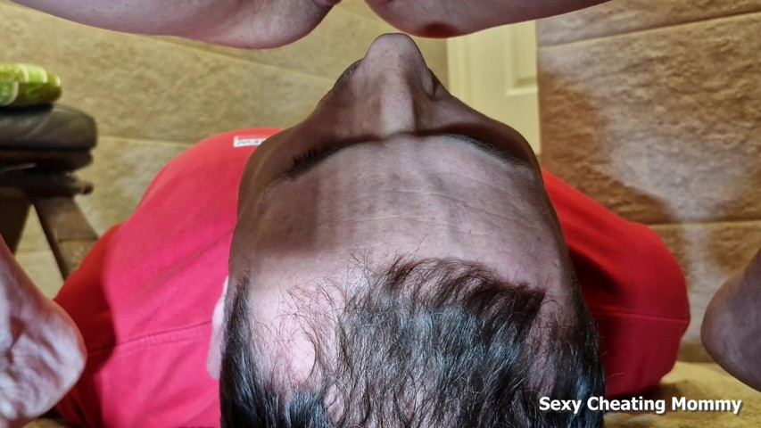 Piss in Mouth and Pussy Cleanup - Toilet Slave (SexyCheatingMommy)
