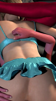 Demon Girl Wants Her to Cum Hard