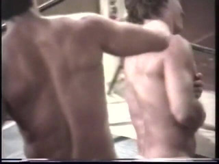 Gays Case: Two sexy men wrestle with wedgies in briefs
