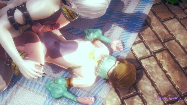 Yaoitube: Zelda Yaoi Femboy - Compilação de link sem censura