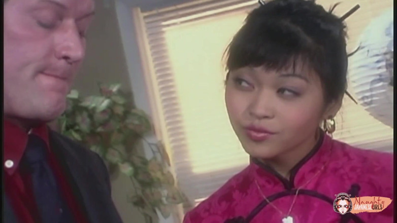Naughty Japanese Girls: Perfect Japanese Masseuse After Blowjob Gets Hardcore Anal in Reverse...