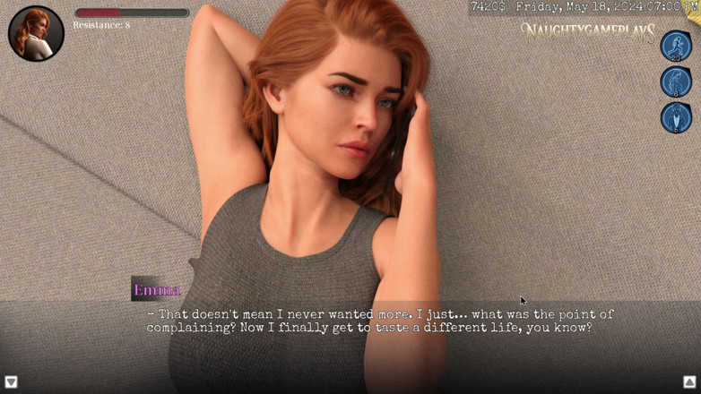 Naughty gameplays: Límites De La Moralidad (parte 32) Por Novel-games - Sexy Esposa Infiel