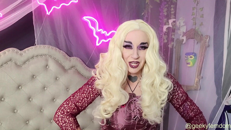 Geeky Femdom: Hocus Pocus буйство на Comic Con Virgins